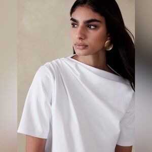 Banana Republic Poppy Draped Top